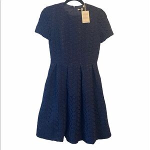 NWT Anthro Paul & Joe sister Violeta navy dress 6